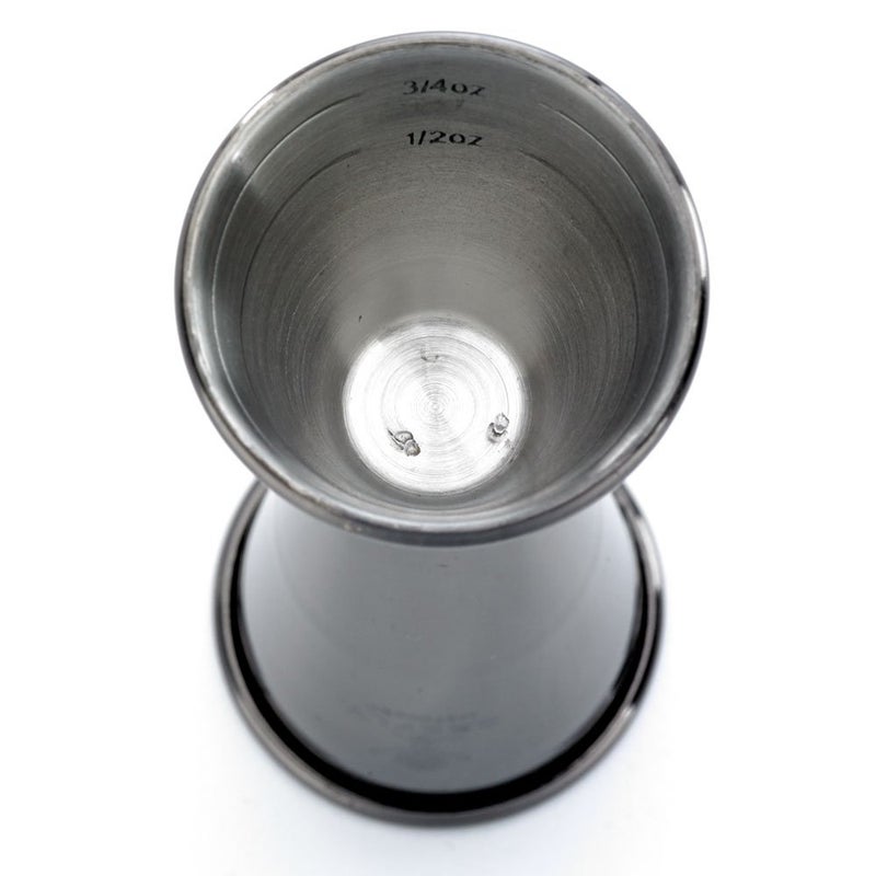 Barfly Japanese Style Jigger, 1 oz x 2 oz, Gun Metal Black - Image 5